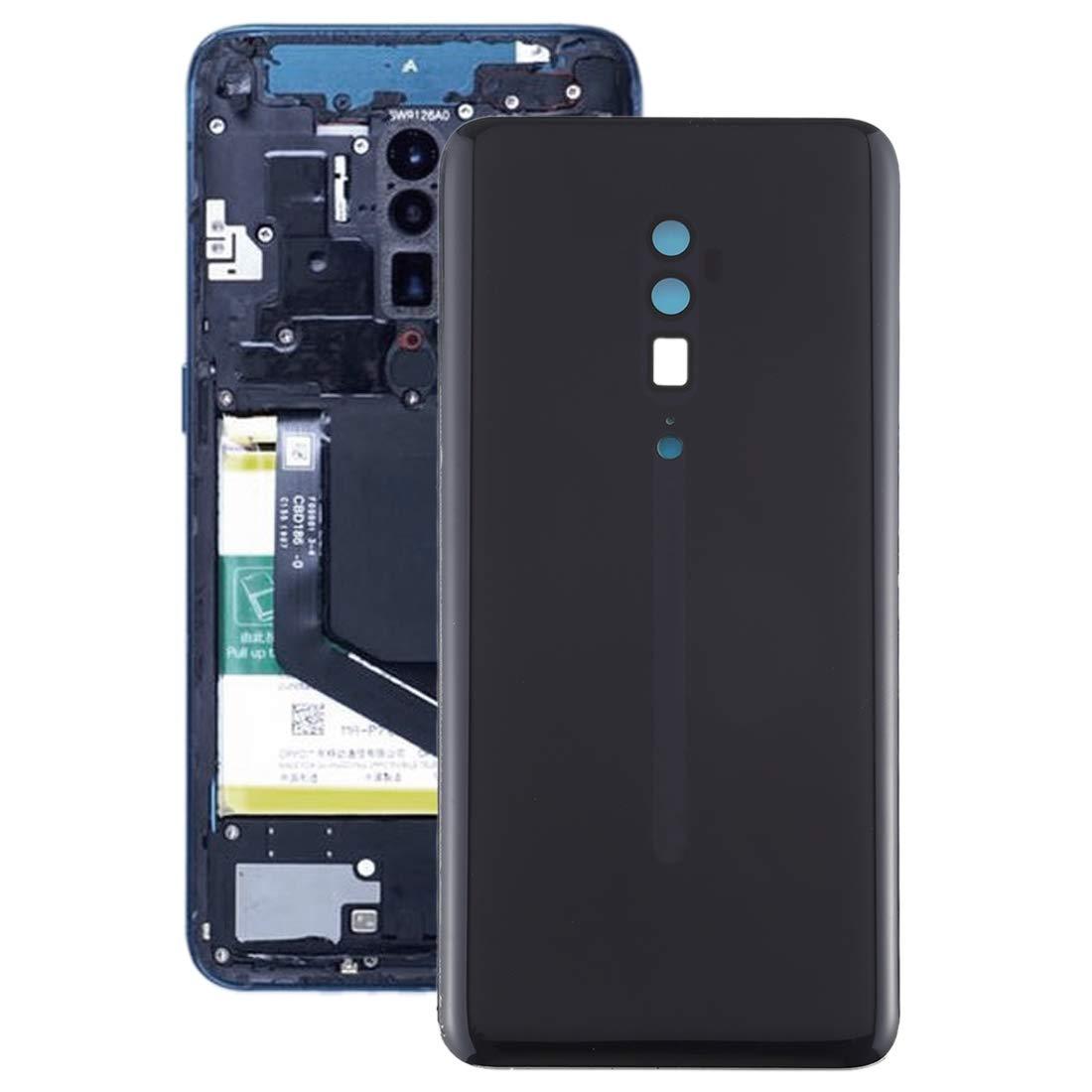 Back Glass Panel for Oppo Reno 10x Zoom Black - EGFix Back Glass Panel for Oppo Reno 10x Zoom Black - EGFix